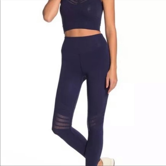 ⭐️Free People Movement Gone Adrift Leggings Blue - Picture 6 of 8